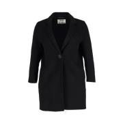 Pre-owned Wool outerwear Acne Studios Pre-owned , Black , Dames