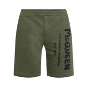 Casual Shorts Alexander McQueen , Green , Heren
