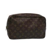 Pre-owned Canvas louis-vuitton-bags Louis Vuitton Vintage , Brown , Da...