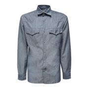 Casual Shirts Xacus , Blue , Heren