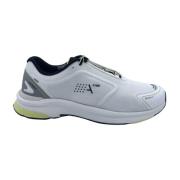 Witte/Zilveren Sneakers Remastered Athletics Footwear , White , Heren