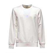 Witte Metropolis Crewneck Sweatshirt C.p. Company , White , Heren