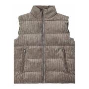 Heren Puffer Jas Euryops Mud Grey Save The Duck , Gray , Heren