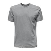Grijze Basic Half Sleeve T-shirt Comme des Garçons , Gray , Heren