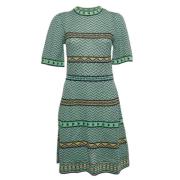Pre-owned Knit dresses Missoni Pre-owned , Green , Dames