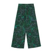 Wide Trousers Pierre-Louis Mascia , Green , Dames