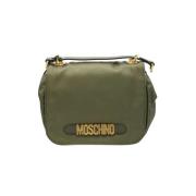 Pre-owned Polyester shoulder-bags Moschino Pre-Owned , Green , Dames