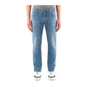 Luxe Denim Nick Fit Jeans Jacob Cohën , Blue , Heren