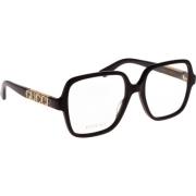 Stijlvolle originele receptbrillen Gucci , Black , Unisex