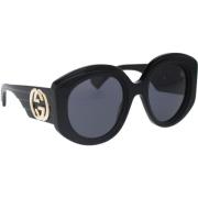 Iconische Zonnebril voor Vrouwen Gucci , Black , Dames