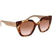 Iconische zonnebril voor vrouwen Prada , Brown , Dames