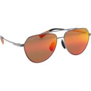 Stijlvolle Gepolariseerde Zonnebril Maui Jim , Gray , Unisex