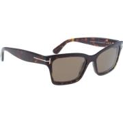 Zonnebril Tom Ford , Brown , Dames