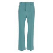 Wide Trousers Tom Ford , Green , Dames