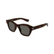 Sl592 002 Sunglasses Saint Laurent , Brown , Dames