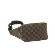 Pre-owned Coated canvas shoulder-bags Louis Vuitton Vintage , Brown , ...