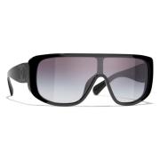 Sunglasses Chanel , Black , Dames