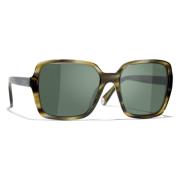 Sunglasses Chanel , Green , Dames