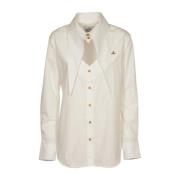 Wit Heart Shirt Vivienne Westwood , White , Dames