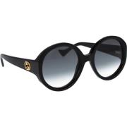Iconische Zonnebril voor Vrouwen Gucci , Black , Dames