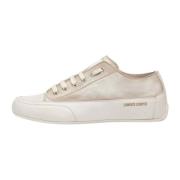 Buffed leather sneakers Rock S Candice Cooper , Beige , Dames