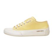 Buffed leather sneakers Rock S Candice Cooper , Yellow , Dames
