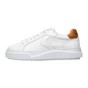 Leather sneakers Lipari Voile Blanche , White , Dames