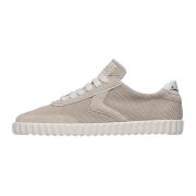 Leather and suede sneakers Selia Voile Blanche , Beige , Dames
