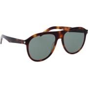 Zonnebril Saint Laurent , Brown , Dames