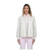 Nylon overhemd-stijl jas Eryn model Aspesi , Beige , Dames