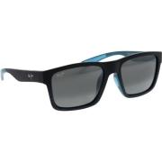 Iconische zonnebril voor stijl en bescherming Maui Jim , Black , Unise...