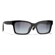 Sunglasses Chanel , Black , Unisex