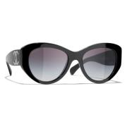 Sunglasses Chanel , Black , Dames