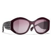 Sunglasses Chanel , Purple , Dames