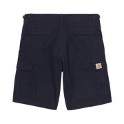 Blauwe Denim Shorts Carhartt Wip , Blue , Heren