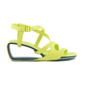 Mobius Sia Mid Sandaal United Nude , Green , Dames