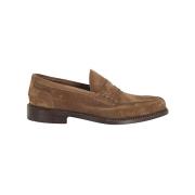 Bruine Adam Loafer Tricker's , Brown , Heren