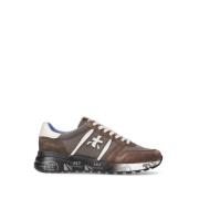 Bruine Suede Sneakers Lander Model Premiata , Multicolor , Heren