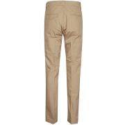 Slim-fit Trousers Tela Genova , Brown , Heren