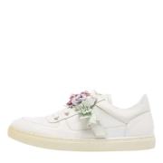 Pre-owned Leather sneakers Sophia Webster Pre-owned , White , Dames