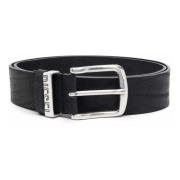 Zwarte Riemencollectie Diesel , Black , Heren