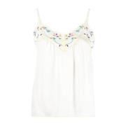 Sleeveless Tops See by Chloé , White , Dames