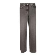 Denim Drapy Jeans Remain Birger Christensen , Gray , Dames