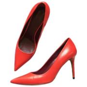 Pre-owned Leather heels Celine Vintage , Red , Dames