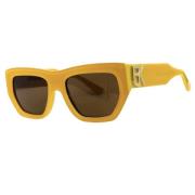 Sunglasses Emmanuelle Khanh , Yellow , Dames