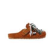 Flat Sandals Scarosso , Brown , Heren