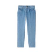 Hoge taille lichtblauwe jeans A.p.c. , Blue , Heren