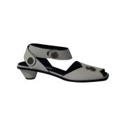 Pre-owned Leather sandals Stella McCartney Pre-owned , White , Dames