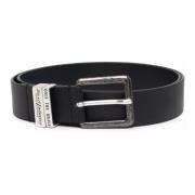 Zwarte Riem Collectie Diesel , Black , Heren