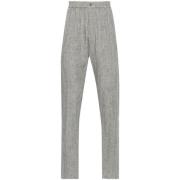 Slim-fit Trousers Emporio Armani , Gray , Heren